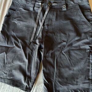 686 Everywhere Collection Men's Black Drawstring Shorts